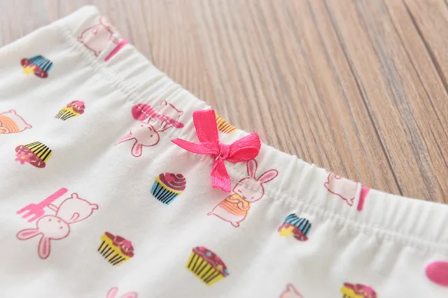 2-12Y 5Pcs/lot Cotton Children Panties Girls Boxer Shorts Childrens Panties Kids Underwear 4