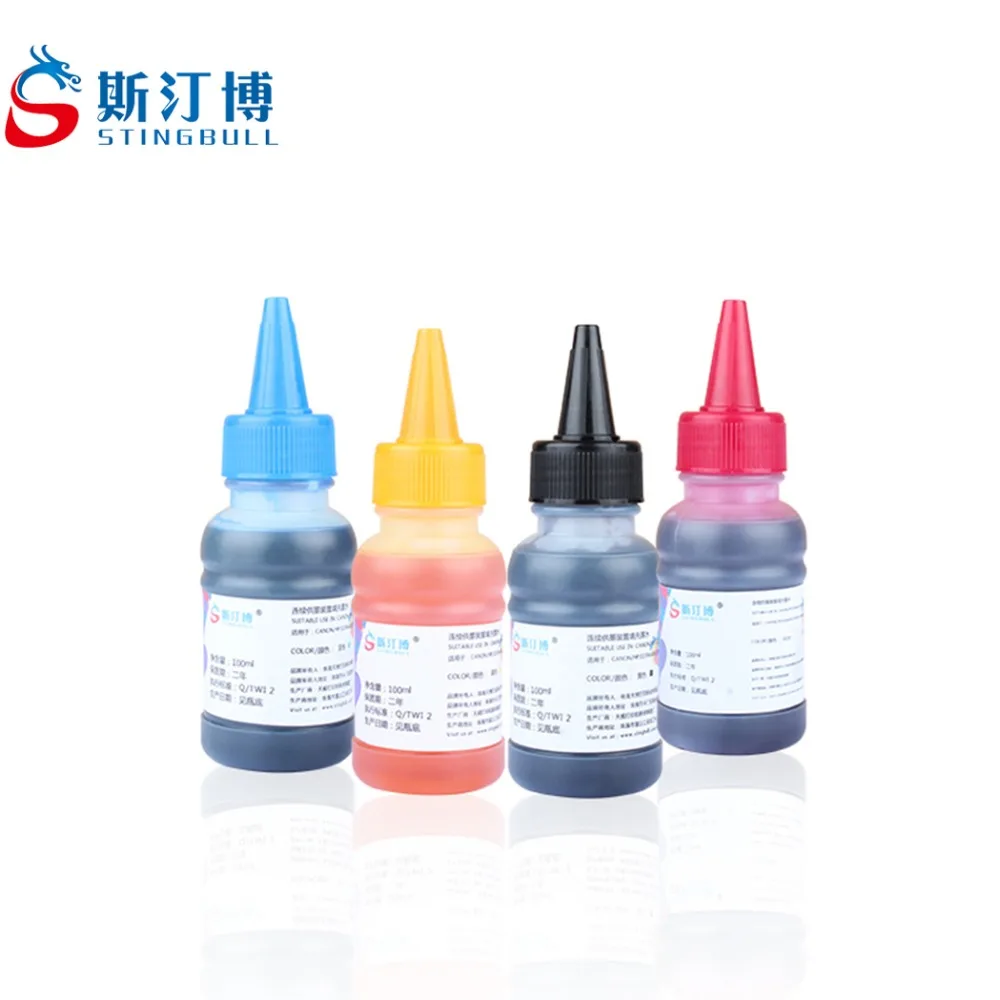 

100ml Universal Compatible Refill Ink for Printers Color Dye Inks for CISS for HP/Canon/Epson/Lexmark Ink Cartridges