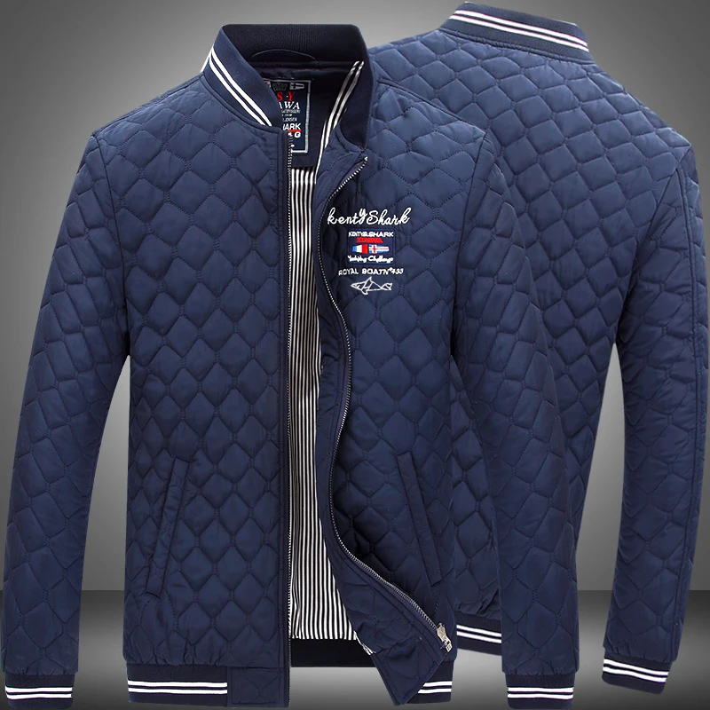 

Top quality Brand Clothing Casual Outerwear Newest shark Jacket Spring Autumn men Slim Fit Mens Jackets M-4XL