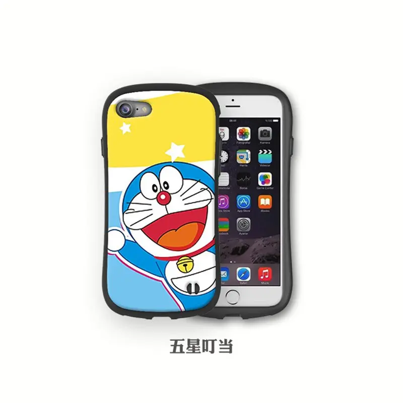 Japan Cartoon Robot Cat Case For Iphone 7 8 Plus 6 Capa Doraemon Phone TPU Soft 6s Cases |
