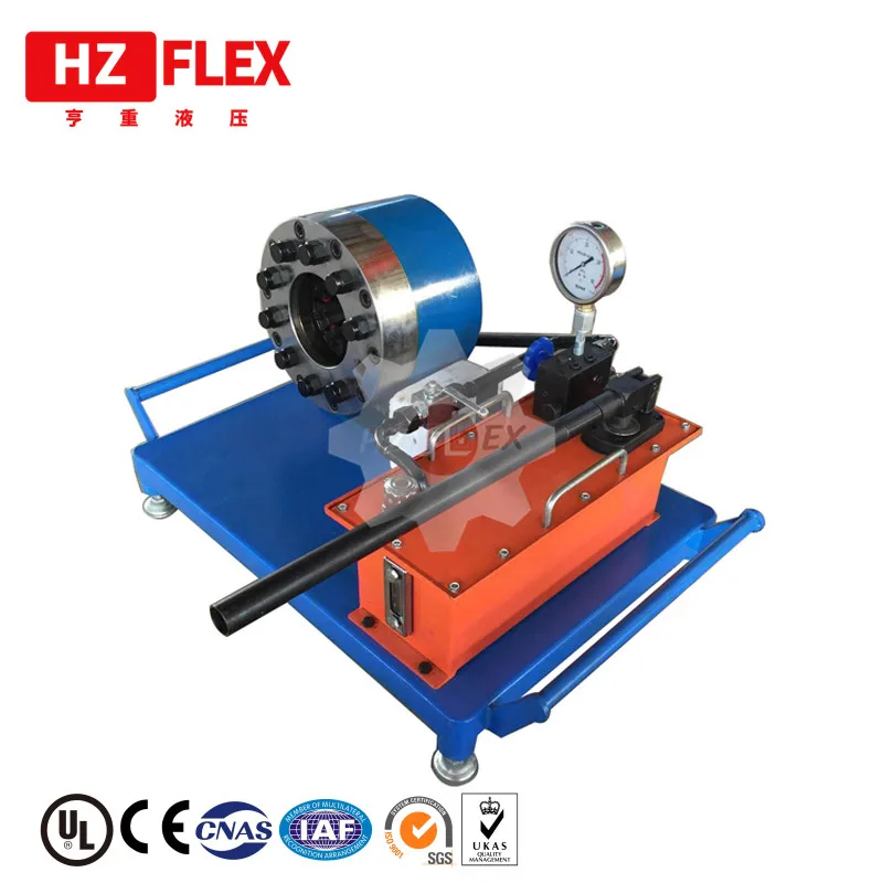 2019 HZFLEX HZ-30C finn power hose crimping machine