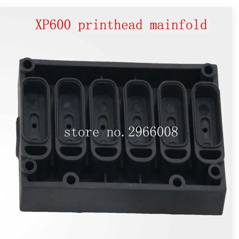 Free shipping !wholesale solvent printer parts XP600 Printhead Manifold Adapter for EP-SON xp600 printhead cover free shipping uv small damper printer parts