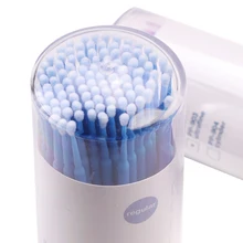 100 piunids мелкофасованого продукта/Одноразовая кисть для ресниц тампон пучковые ресницы для наращивания, инструмент для ресниц удаление инструмент-аппликатор