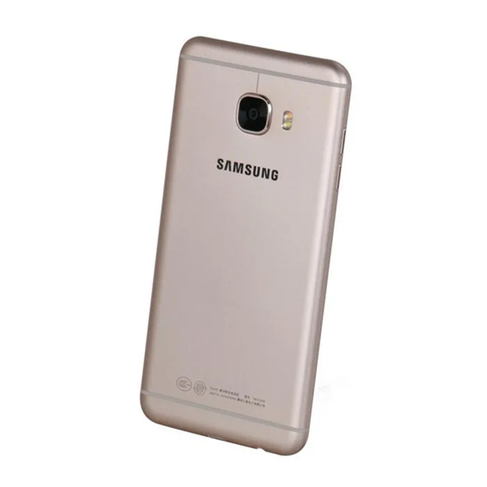 Samsung Galaxy C5 C5000, 5,2 дюймов, Восьмиядерный, 4 Гб ОЗУ, 32 ГБ/64 Гб ПЗУ, LTE, 16 МП, Android 1080 P, Wifi, две sim-карты, отремонтированный мобильный телефон