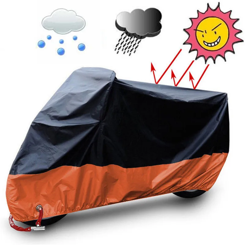

Universal Outdoor Waterproof Motorcycle Cover Protector Bike Rain Dustproof Motorcycle Cover For Scooter Covers