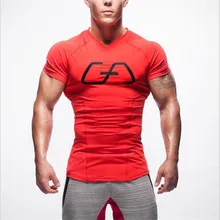 New fashion T-shirt men’s health fitness clothing crime 2016 t-shirts short Camisetas stringer man tight clothes