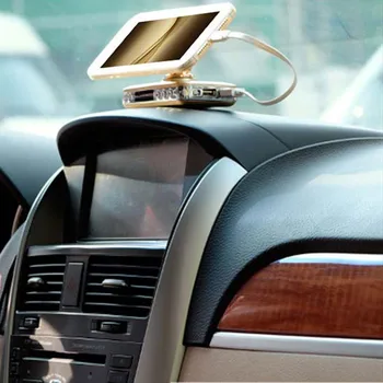 

2019 NEW Hot Sale For Bluetooth Car Kit FM Receiver Wireless Radio Adapter Charger Phone Holder For huawei For Samsung FOR MI