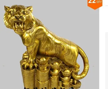 

Bronze statue copper tiger decoration zodiac