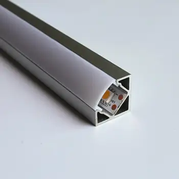 

0.5m length led profile corner profile aluminum channel housing Item No.LA-LP18 for 12mm width led strip-free shipping