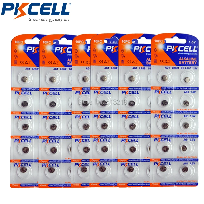 Щелочная батарея AG1 LR621 щелочная LR60 SR621 SR621SW 164 364A 364 13 мАч щелочные кнопочные