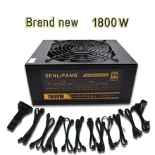 Brand new ETH miners PSU GOLD 90 support 8 card Full module operation Applicable to ETH ETC ZEC ZCASH DGB XMR DHL Free shipping
