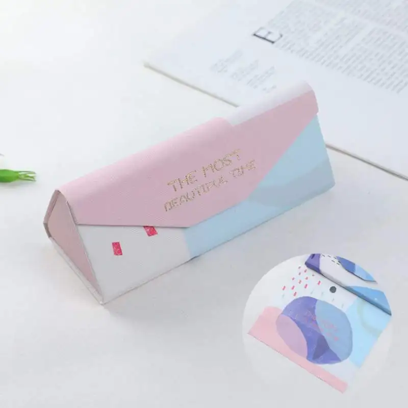 

Portable Collapsible Glasses Case Simple Sunglasses Box Glasses Storage Box