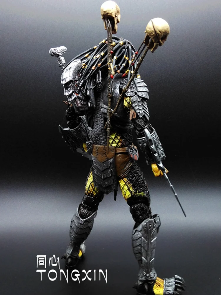 NECA AVP Aliens vs. Predator серия Young Blood/Elder Predator Охотник на змею фигурка игрушки 18 см