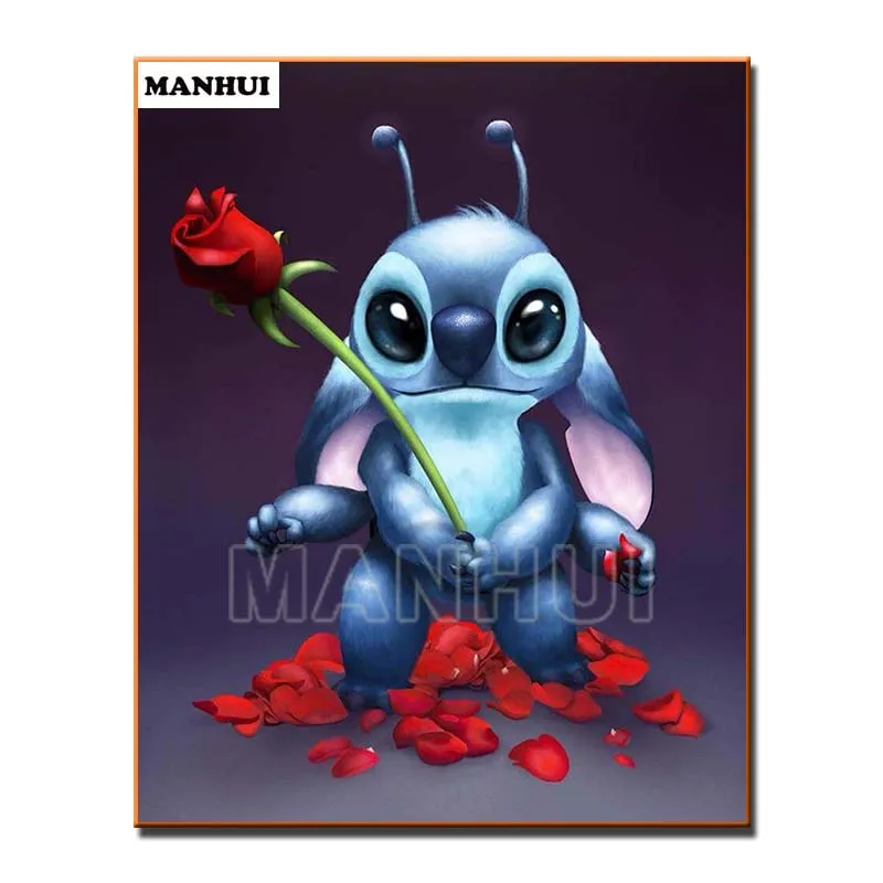

Cartoon 5D DIY Diamond Painting Cartoon Character 3D Diamond Embroidery Cross Stitch Mosaic Needlework Home Decor 32