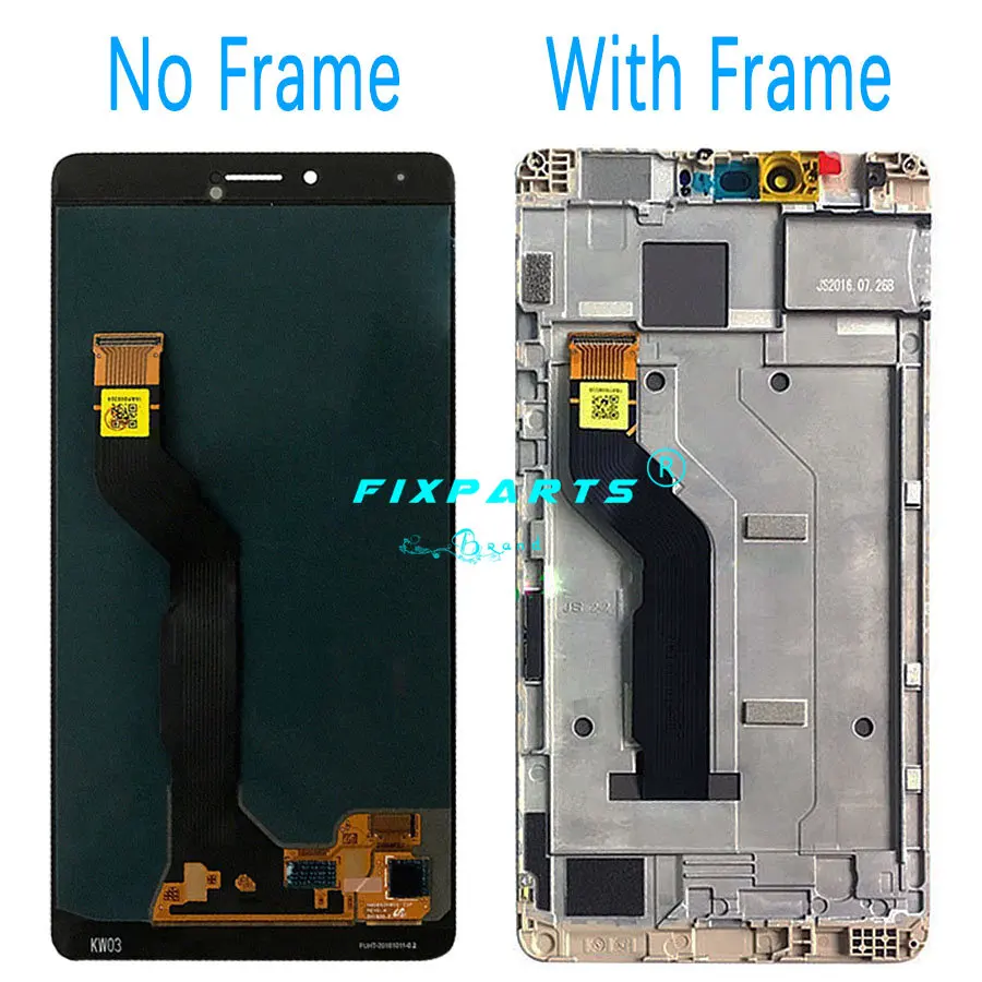 Оригинальный экран для Huawei Honor Note 8 ЖК дисплей сенсорный дигитайзер Note8 + рамка