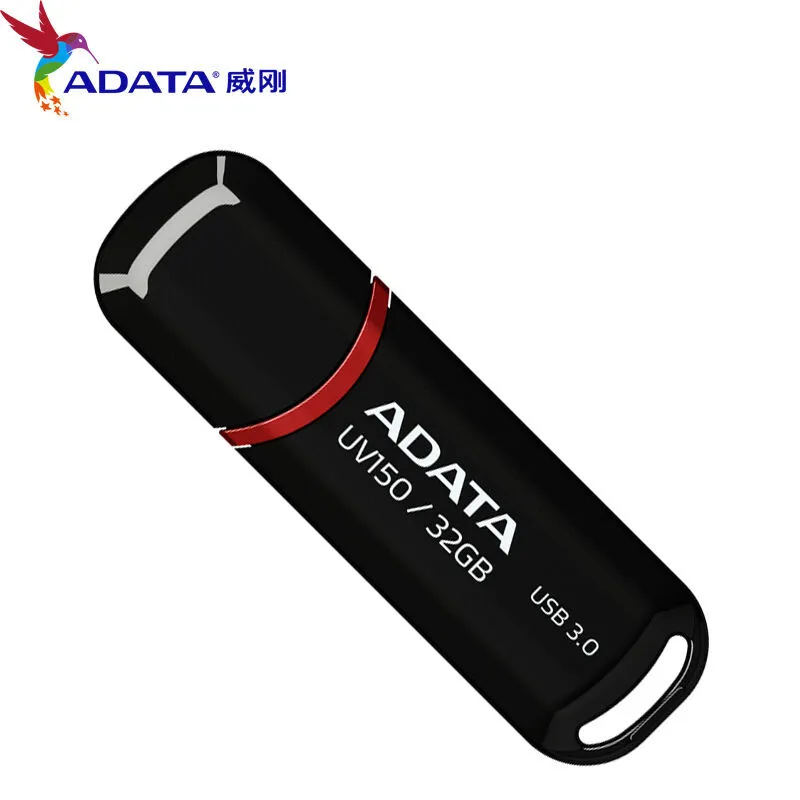 ADATA UV150 супер Скорость USB флэш-накопитель 16 Гб оперативной памяти, 32 Гб встроенной памяти Memory Stick USB3.0 до 90 МБ/с. флэш-накопитель Жесткий диск Мини U диск memroia usb Стик