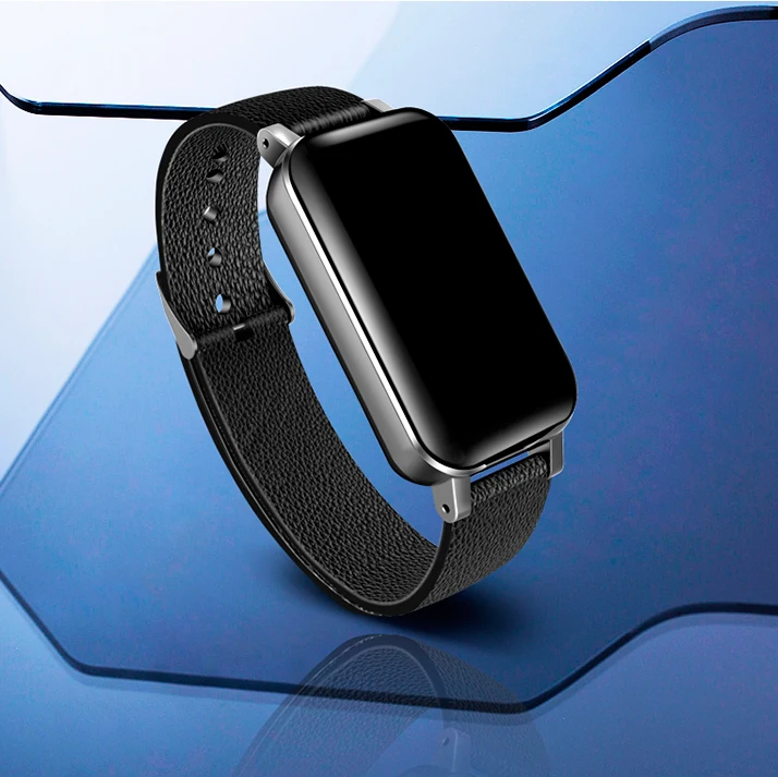 

T99 TWS Dual Bluetooth 5.0 Earphone Smart Bracelet Heart Rate Blood Pressure Tracker Smart Watch Men For IOS Android Phone