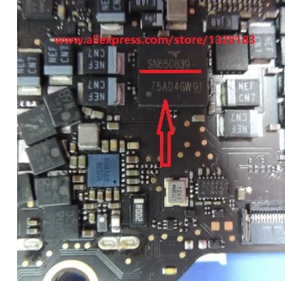 5 шт./лот SN650839 650839 P650839 BGA чип для Macbook 1" retina A1534 на логической плате fix part