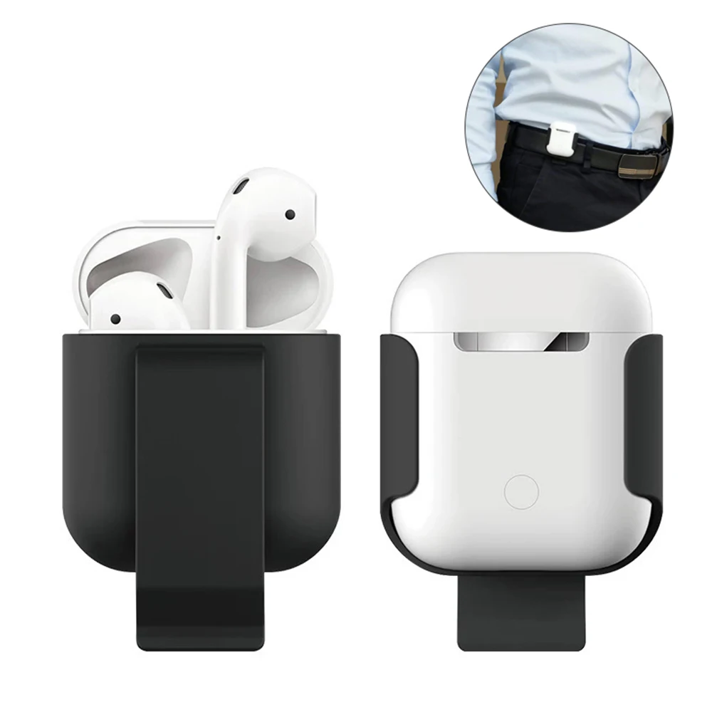 Чехол SIANCS для Apple AirPods защитный чехол с отделением карт беспроводных наушников