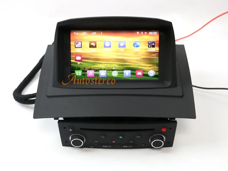 Sale Android S160 Car DVD Player Radio for Renault Megane 2 2003-2009 Car GPS navigation Satnav car stereo unit GPS navigation radio 3