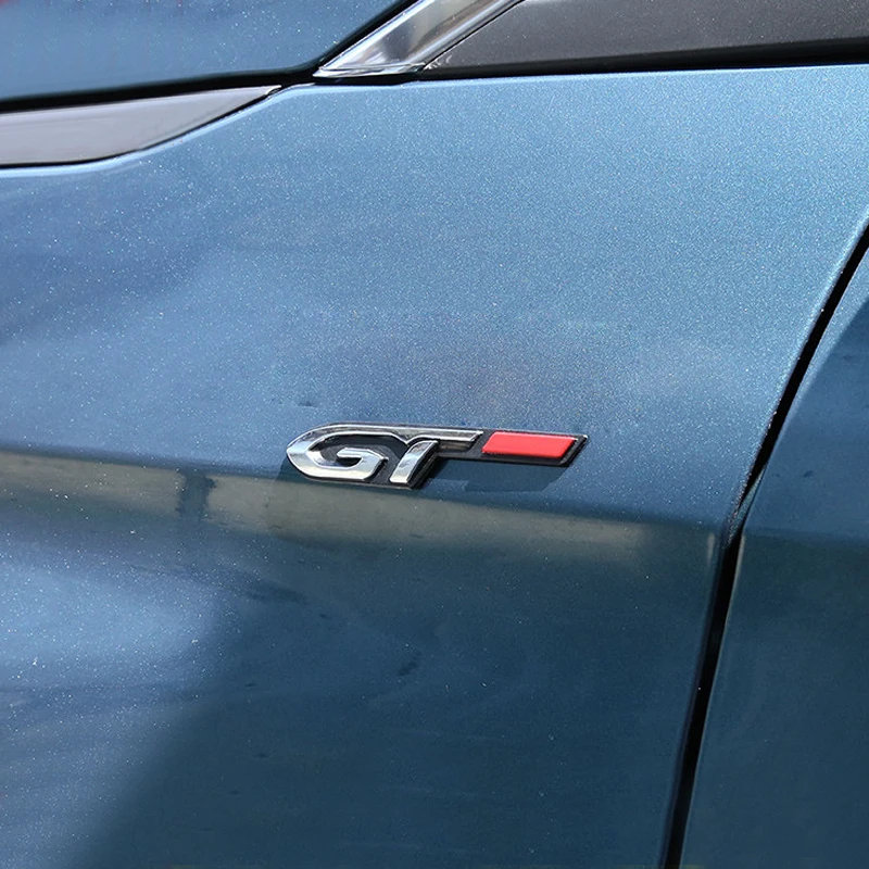 Для peugeot 3008/5008/508 2017 2018 2019 GT наклейка задняя дверь значок кузова автомобиля эмблема