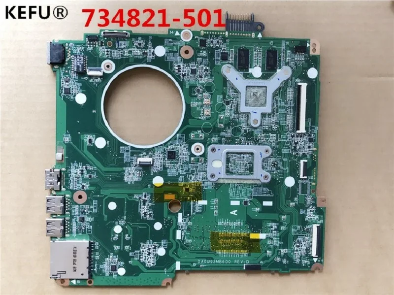 

KEFU 15-N 15z-N mainboard For HP 734821-501 734821-001 Laptop Motherboard DA0U93MB6D0 Tested working