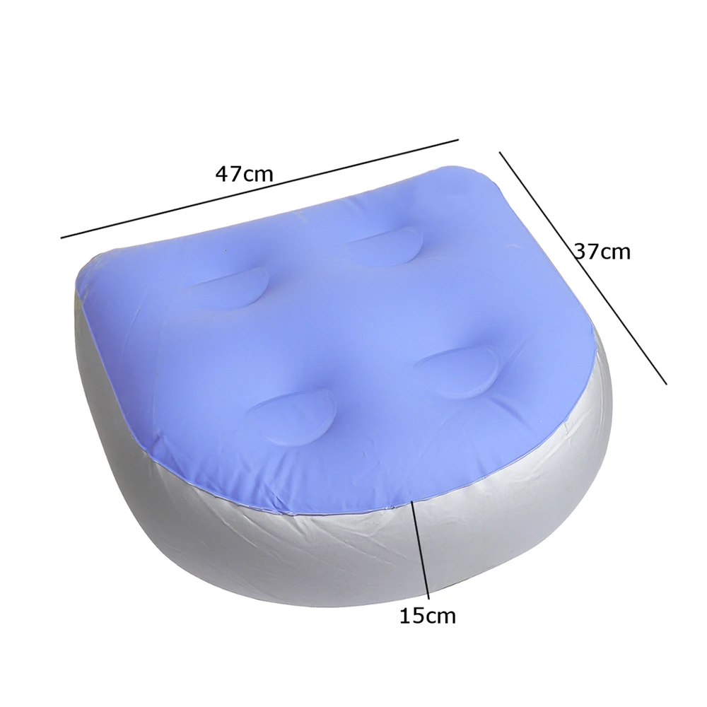 Мягкое сиденье-бустер, гидромассажная Ванна, подушка для спа, надувное кресло, подушка, подушка для автомобиля, офиса, эластичная Массажная подушка для взрослых и детей