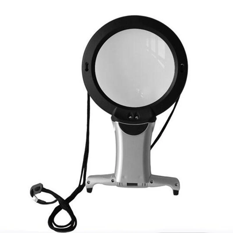 Lamp Magnifier with light Embroidery 2X Hands Free 5X Lens LUPAS for
