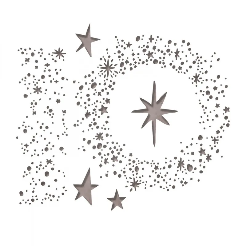 

2019 3D DIY New Layered Metal Cutting Dies and Scrapbooking For Paper Making Star Embossing Stamps Frame Card Craft Dies Set