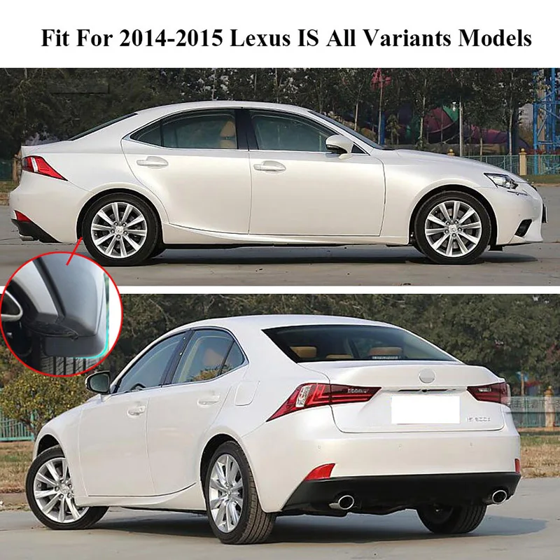 Набор литых брызговиков для Lexus IS IS250 IS350 IS300h 2014 2015 2018 Брызговики брызговики