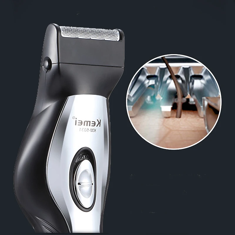 Kemei Km5031 11в1 профессиональная электрическая машинка для стрижки волос триммер Стрижка бритва борода бритва Инструменты для укладки перезаряжаемый триммер для носа