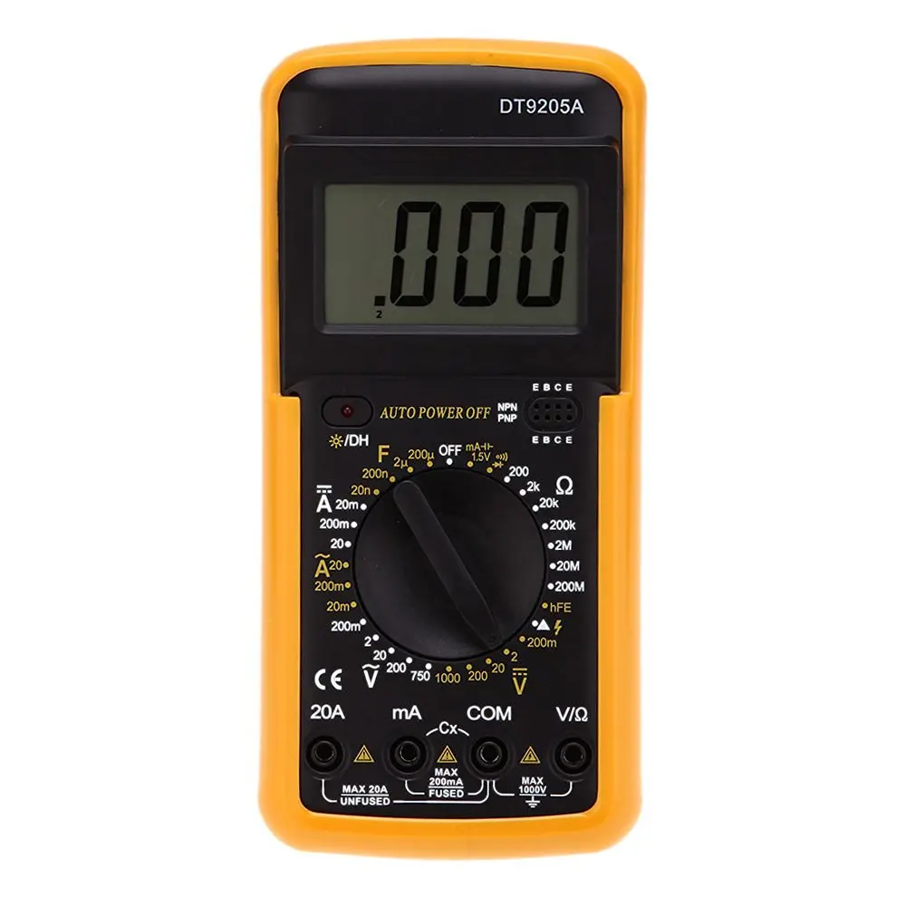 

Professional  AC/DC LCD Display Professional Electric Handheld Tester Meter Digital Multimeter Multimetro Ammeter Multitester