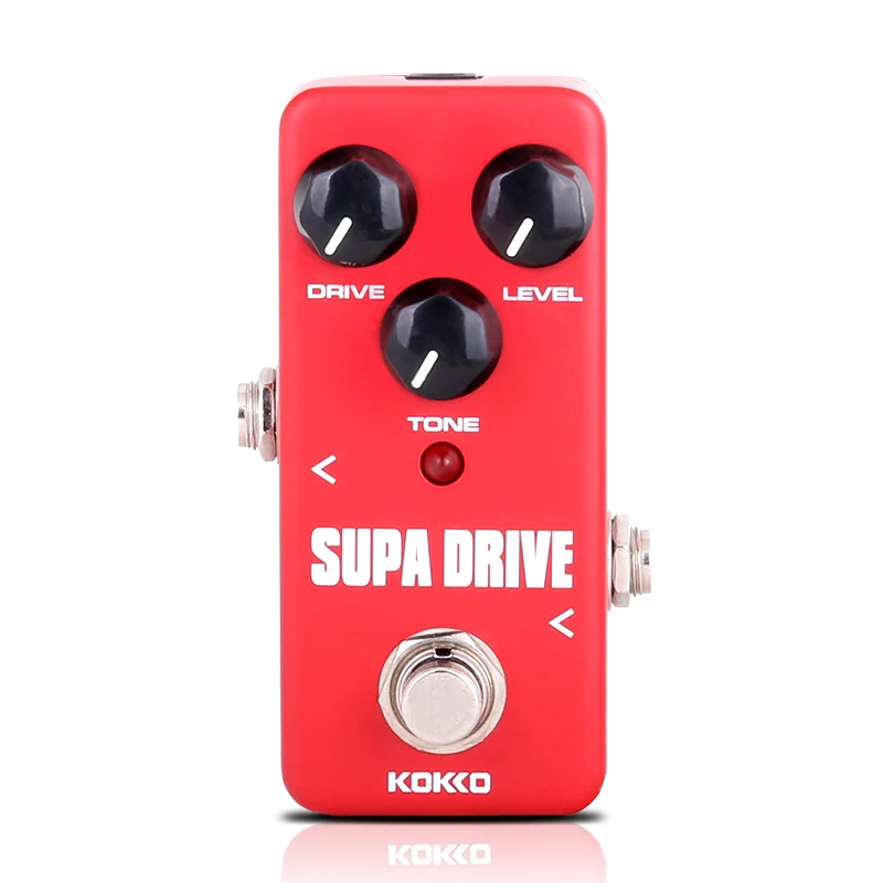 

KOKKO Mini Supa Drive Electric Guitar Effect Pedal Warm and Clean Overdrive Effect Sound Processor Tube Overload Wholesale FOD5
