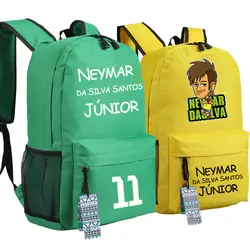 Подростковый Неймар логотип школьная книга рюкзаки сумки мультфильм сумка для ног мяч сумка дорожная сумка подарок для детей Mochila Escolar