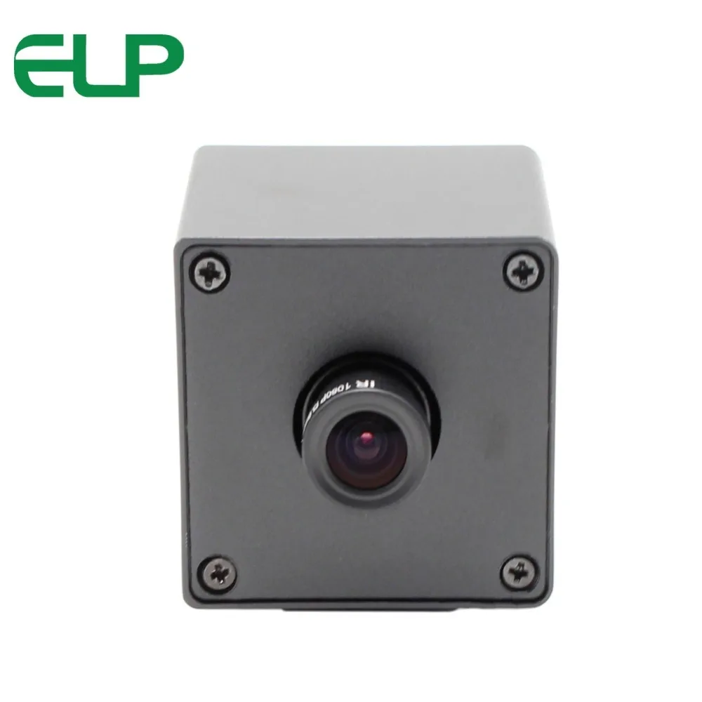 ELP 8mp 3264X2448 HD Высокое разрешение мини USB камера высокая скорость CCTV веб-камера с металлической коробкой для Android Linux Windows 7.8.10