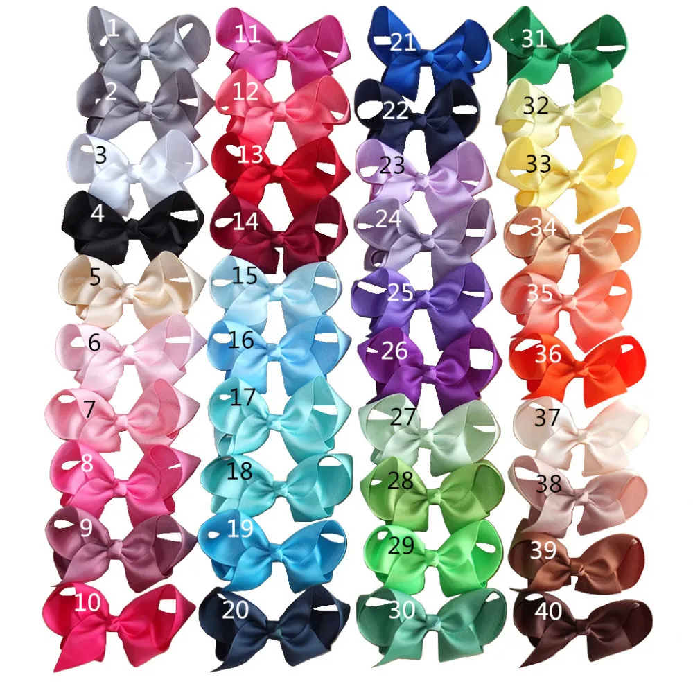 4 inch hair bows