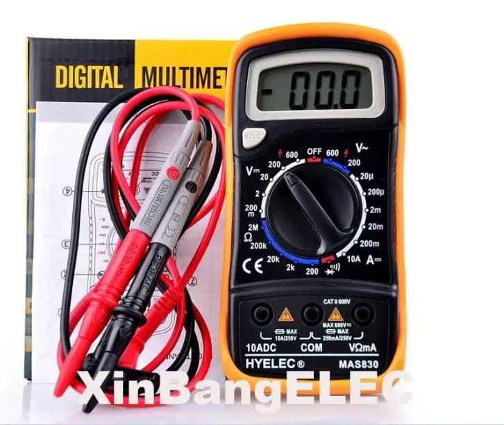 

Professional Multifunction Mini Digital Multimeter / Buzzer LCR Meter Ammeter Multitester