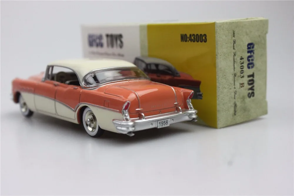 GFCC игрушки 1:43 1956 Buick Roadmaster-Riviera-4 двери жесткий автомобиль из сплава