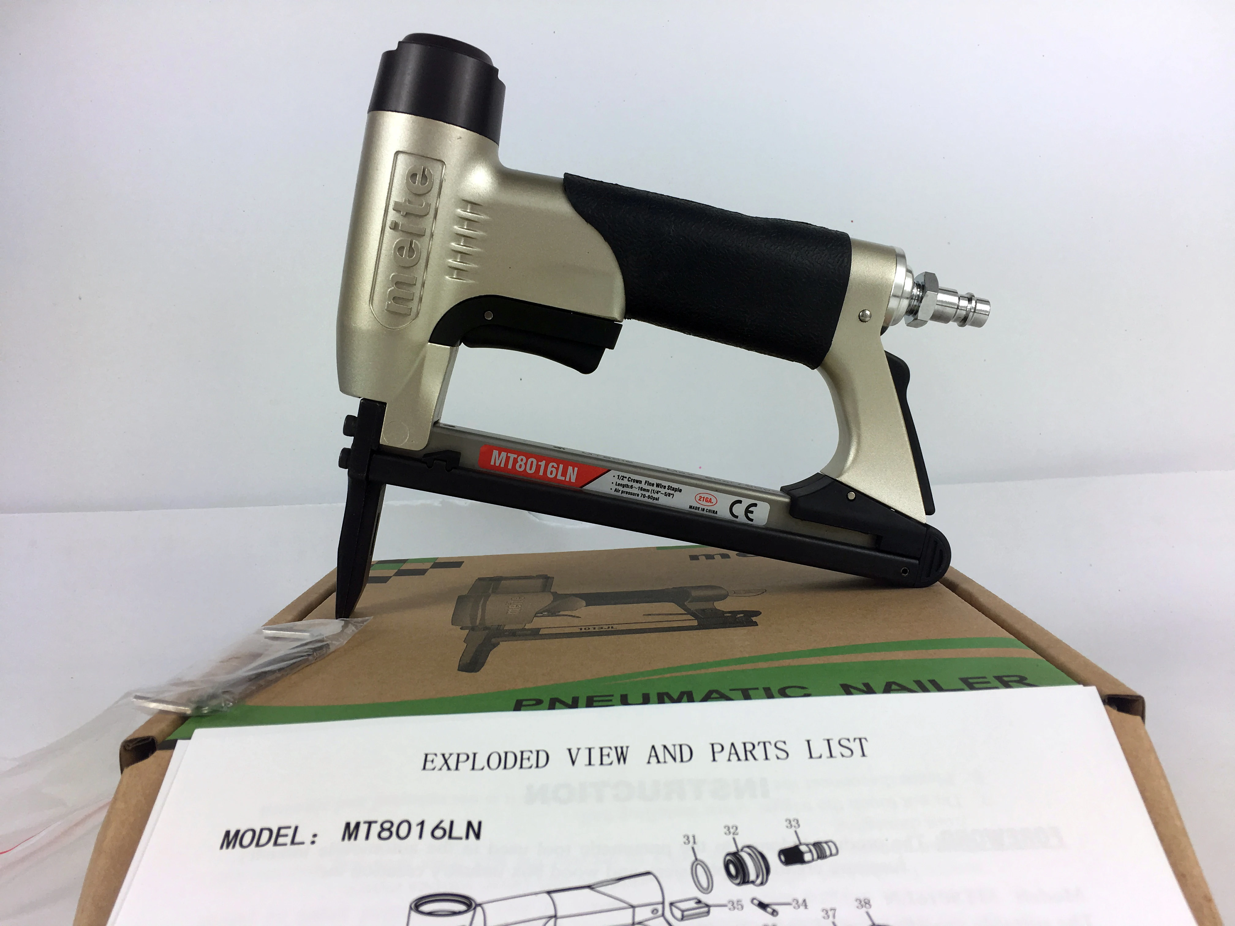 Fine Wire Air Stapler Gun 8016 meite 3