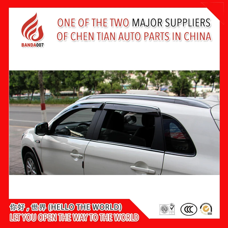 

High quality Aluminium alloy screw install side rail bar roof rack for ASX 2011 2012 2013 2014 2015 2016 2017 2018