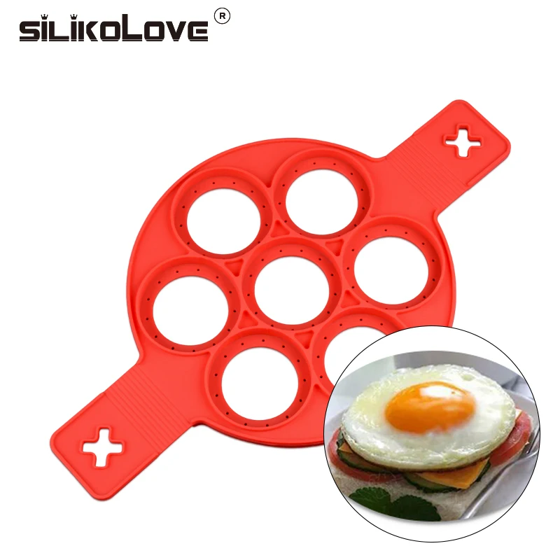 Non Stick Flippin' Fantastic Pancake Pan Flip Perfect Breakfast Maker