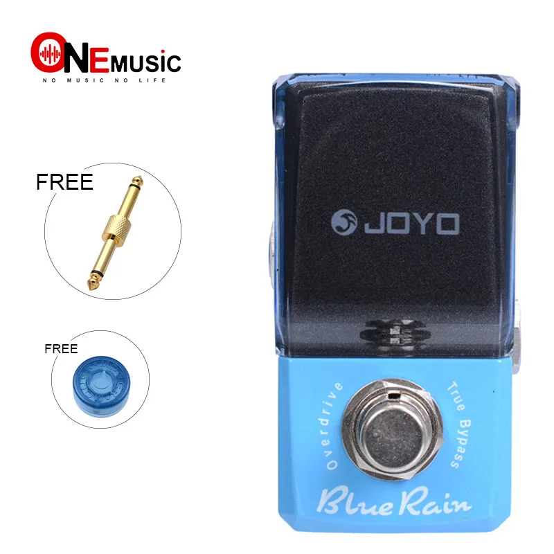 

Joyo Blue Rain Overdrive Effect guitar pedal JF-311 New Ironman Mini Series Effect Pedal with Pedal connector And MOOER Knob