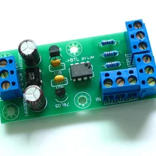 Стерео аудио BTL для XLR баланса адаптер конвертер процессорной DIY Kit