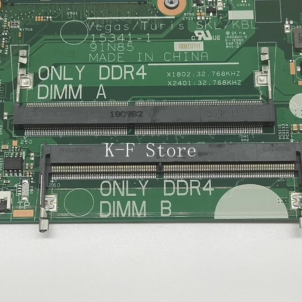  FOR DELL Vostro 3567 3568 Laptop Motherboard CN-0DKK57 0DKK57 DKK57 With i5-7200 CPU 15341-1 91N85 