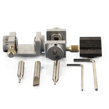 GHIXACTO 1 Комплект зажимной станок Зажимной патрон для резки ключей Зажимные инструменты слесарные принадлежности для резки ключей