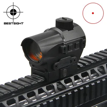comprar Vista Holográfica Red Dot Sight Scope 1.5 Moa Dot Tamanho Com 1913 Ferroviário Opcional De Desconexão Rápida Caça Escopos Para Sniper Rifle