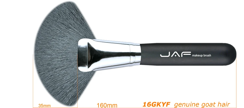 JAF Studio 20 шт./компл. макияж кисти Premiuim Кисти Натуральные волосы из козьей и с рисунком «Пони» супер мягкая Кисть для макияжа Набор инструментов J2001PY-B