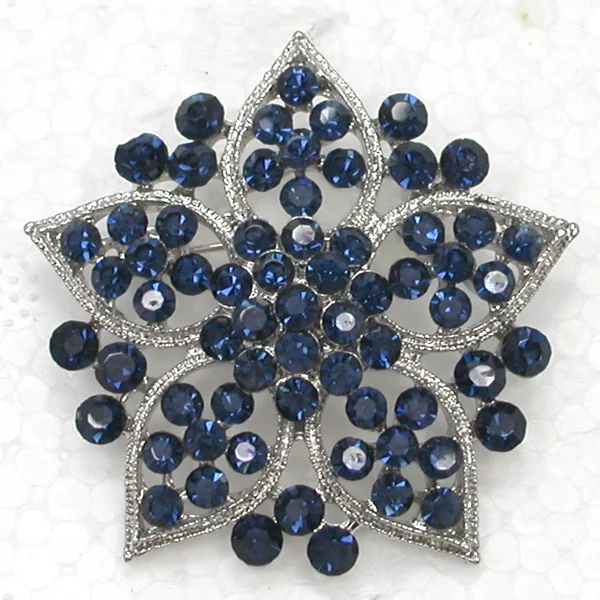 

Mortana Rhinestone Flower Pin brooches C2068 L