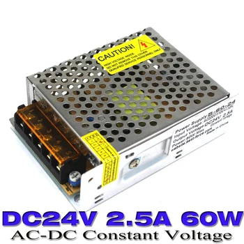 

single output switching power supply 24V 2.5A 60W Led Driver Transformer 110v 220v AC-dc for LED Strip Light CNC CCTV 10 PCS