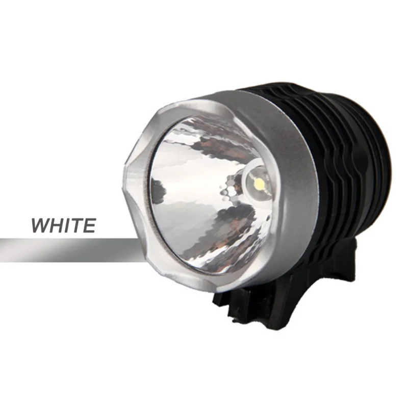 Perfect LED Bicycle Light Bike Mode Adjustable Aeronautical Aluminum Front Headlight Safety Flashlight Battery Powered Night Cycling 18